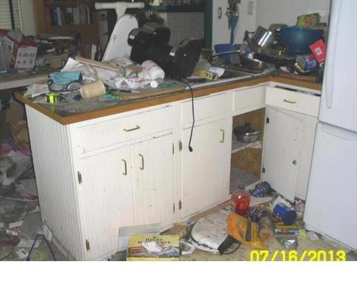 Hoarder Kitchen With Significant Dirt and Garbage